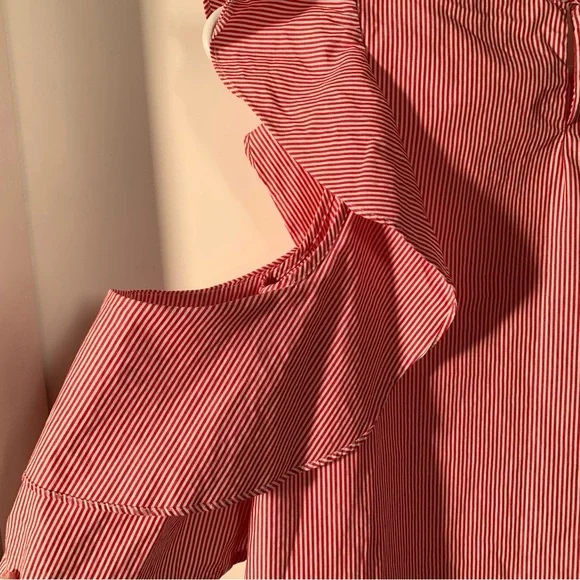 Club Monaco Hamisi Ruffle Blouse - Picture 10 of 11